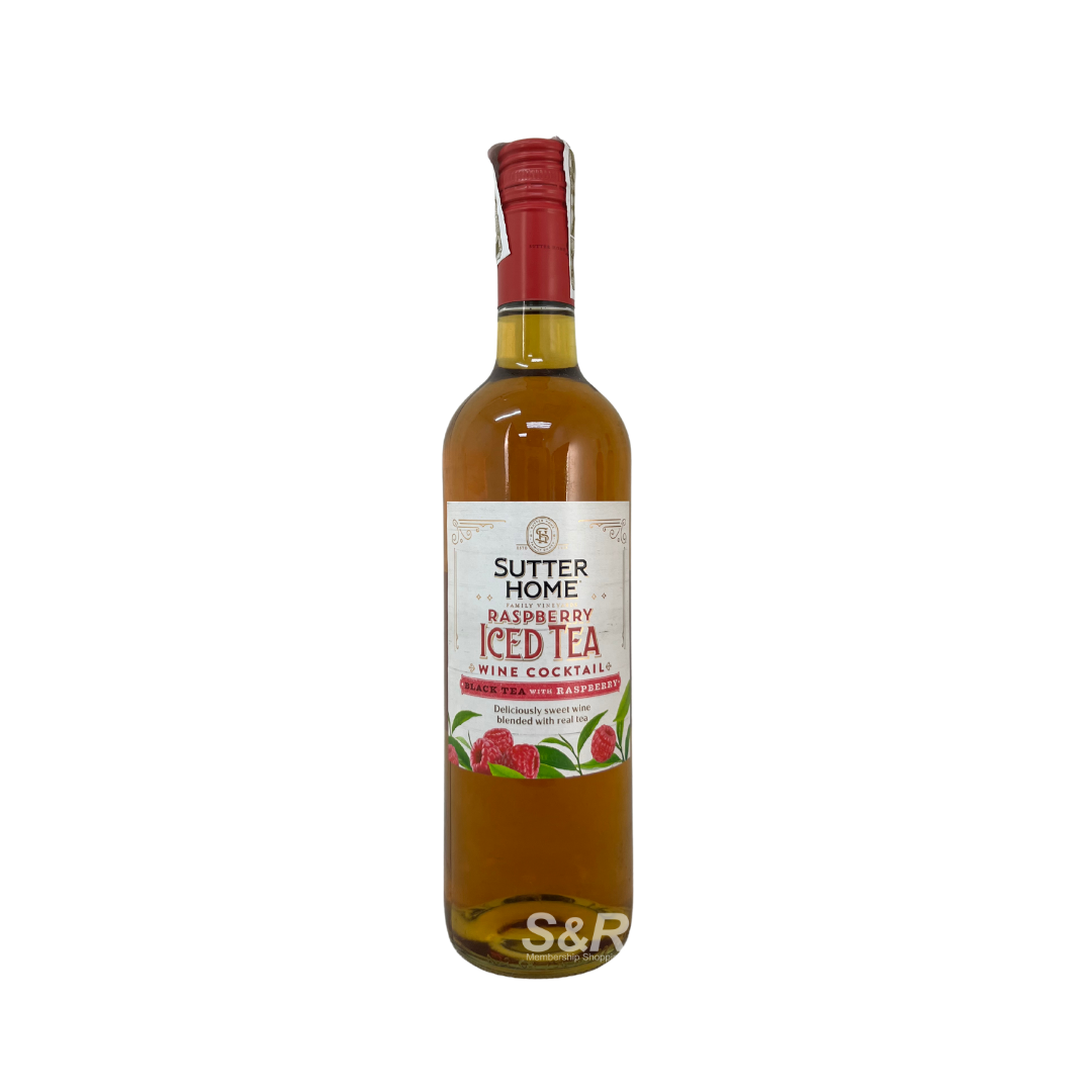 Sutter Home Raspberry Iced Tea Wine Cocktail 750mL Sutter Home Raspberry Iced Tea Wine Cocktail 750mL